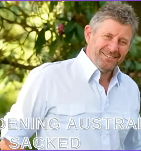 Gardening Australia host sacked